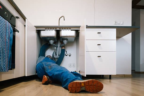 Professional Drain Cleaning technician working in Florence, MA